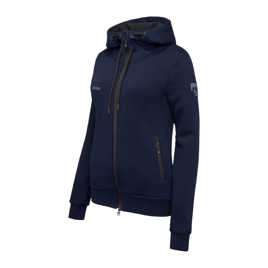 Damska bluza dresowa Winderen Basic Zip-up Jumping - Denim S
