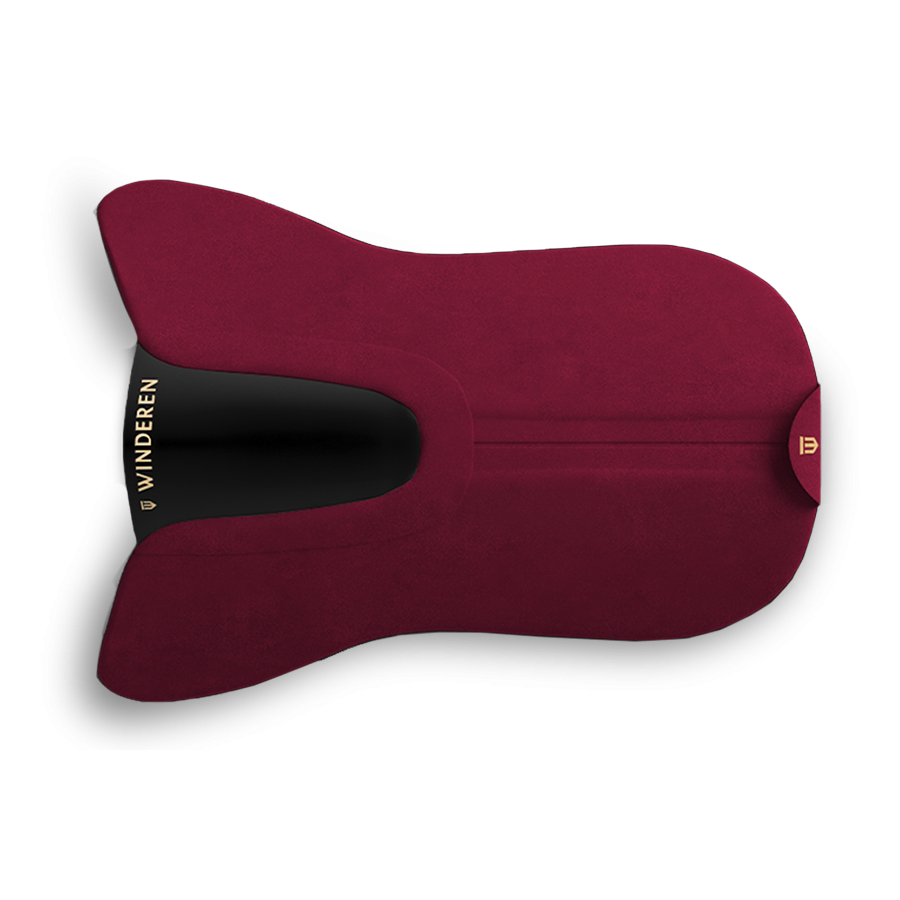 Pokrowiec do podkładki pod siodło Winderen ujeżdżeniowy - Claret