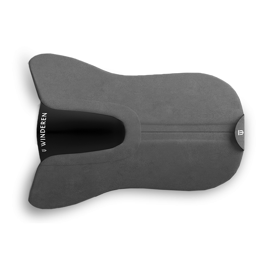 Pokrowiec do podkładki pod siodło Winderen ujeżdżeniowy - Charcoal