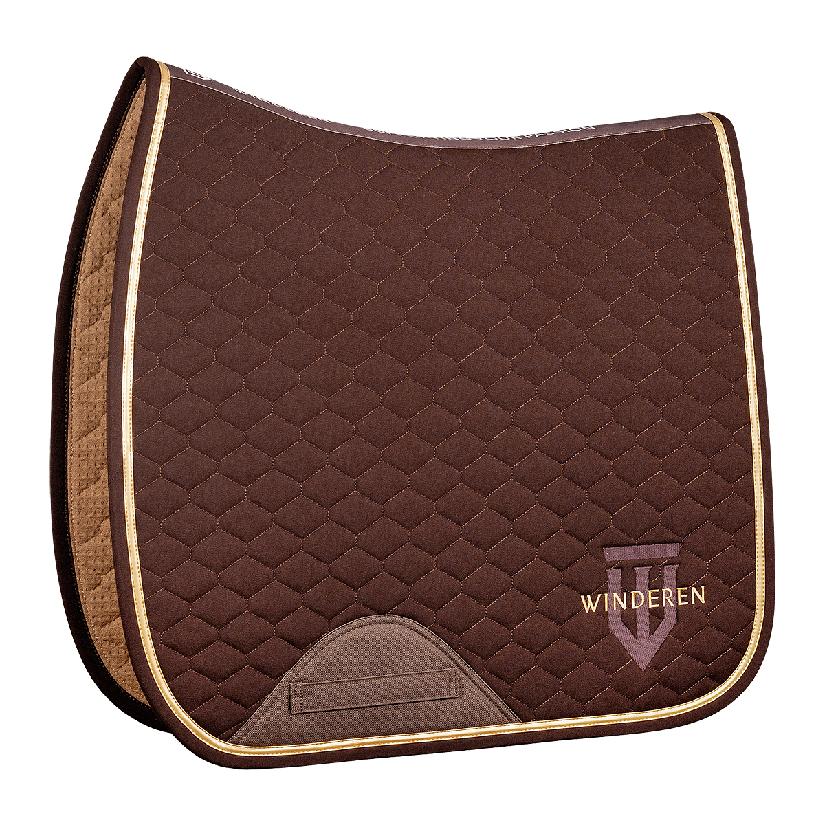 Czaprak ujeżdżeniowy Winderen - Espresso/Gold