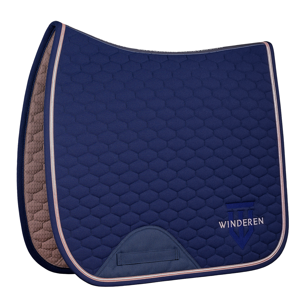 Czaprak ujeżdżeniowy Winderen - Navy/Rose Gold