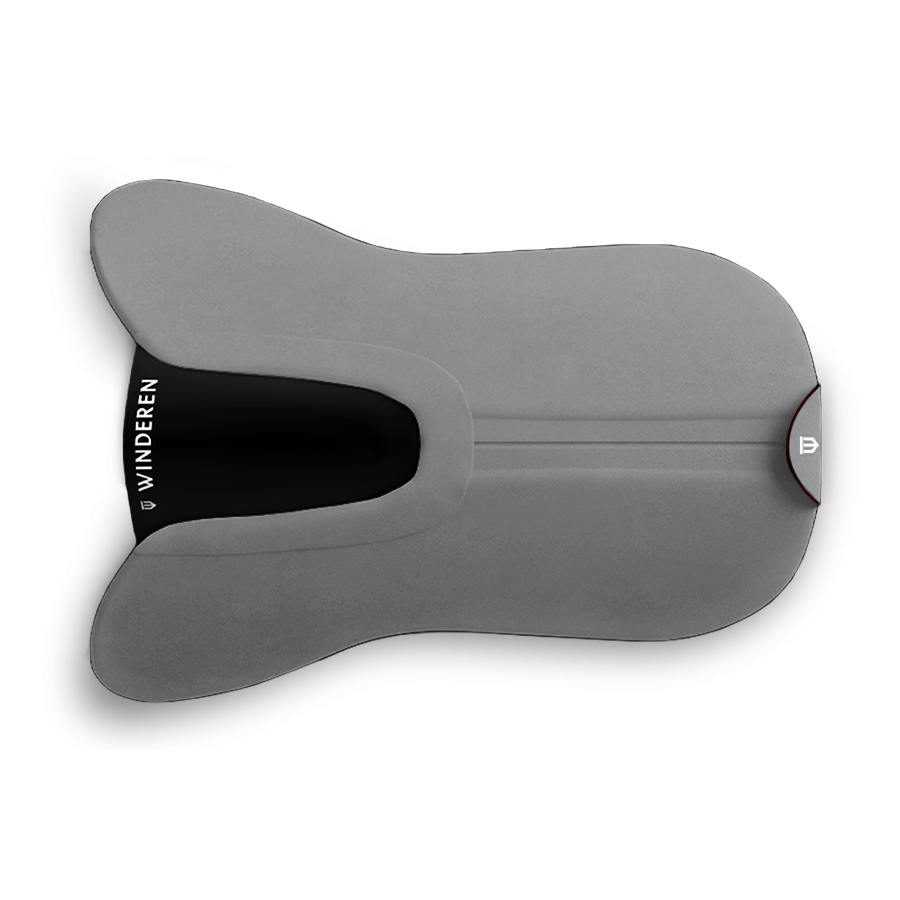 Pokrowiec do podkładki pod siodło Winderen skokowy - Grey Goose